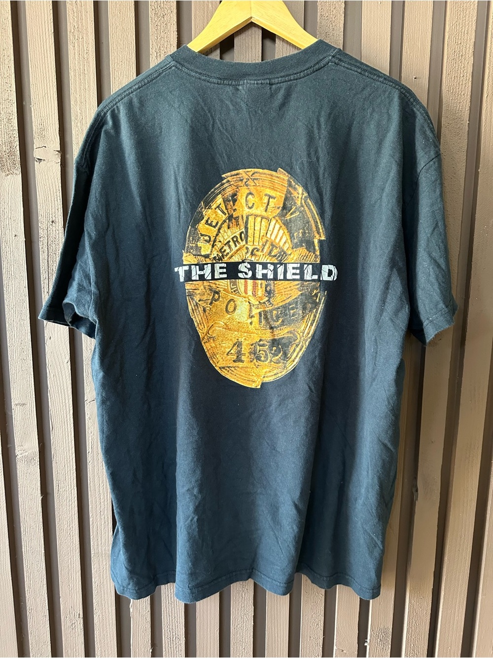 Vintage 2002 The Sheild FX TV Show Promo T-shirt Mens XL Cotton